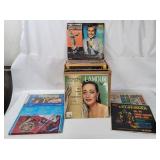 Box Of Vtg Records, Assorted Genres