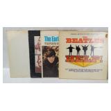 4 Beatles Lp's (poor Condition) - Help, Let It Be