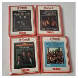 4 Sealed 8-track Tapes - Main Ingredient, Tymes