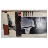4 Rock Lp's - Sting, Hendrix, Clapton, Zeppelin