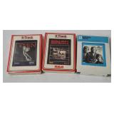 3 Sealed 8-track Tapes - The Omen, Lettermen