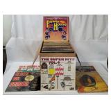 Box Of Vtg Records, Assorted Genres