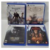 4 Ps5 Games - Quarry, Village, Anno 1800, Valhalla