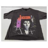 Michael Jackson 1988 Bad Tour Shirt Size L