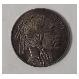 Large Buffalo Nickel 1oz. Silver Coin