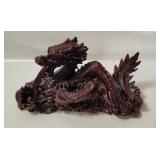 Chinese Dragon Resin Sculpture