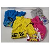 4 Womens Graphic Shirts Size X L