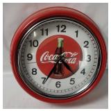 Coca Cola Metal Wall Clock