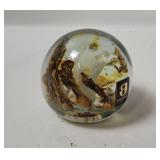 Guaranteed Irish Art Glass Paperweight