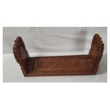 Hand Carved Wooden Bookends India
