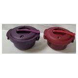 2 Tupperware Microwave Pressure Cookers