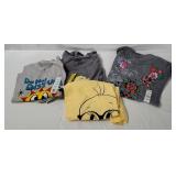 4 Womens Graphic Shirts W/ Tags Size 2 X
