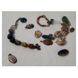 Polished Stone Pendants & Bracelets