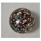 Confetti Art Glass Paperweight