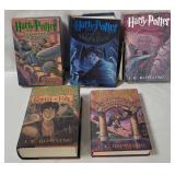 5 Harry Potter Hardcover Books
