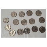 15 Susan B. Anthony Dollar Coins