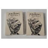 2 Sealed Decks Kraken Playing Cards