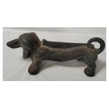 Cast Iron Dachshund Boot Scraper