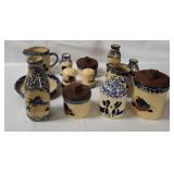 Roseville Alpine Pottery Grape Motif Dinnerware