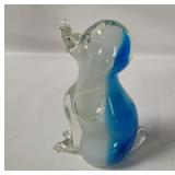 Art Glass Dog Figurine