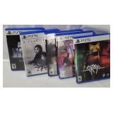 5 Ps5 Games - Stray, Plague Tale, Alan Wake