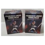 2 Mlb Indians Francisco Lindor Bobbleheads