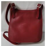Coach Hippie Flap Red Purse