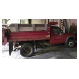 Chevy 3500hd Dump Truck W/ Plow & Salt Spreader