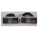 2 NES Game Controllers