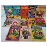 13 Vtg Whitman Comic Books - Road Runner, Etc