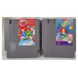 Bubble Bobble & Little Mermaid NES Games