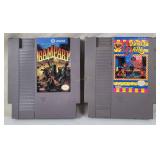Double Dare & Rampart NES Games