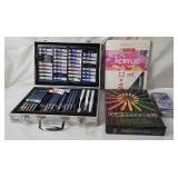 Lot Of Partial Art Painting & Pencil Kits