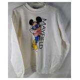 Velva Sheen Mickey Mouse T-Shirt Lg