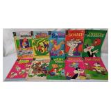 10 Vtg Gold Key Comics - Tweety, Chip N Dale, Etc