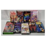 Animated Vhs Tapes - Aeon Flux, Sailor Moon Etc