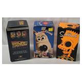 Vhs Tape Sets - Simpsons, Back To Future