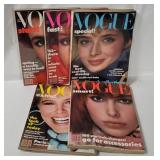 1982-83 Vogue Magazines
