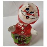 Vtg Kiddie Products Inflatable Santa Toy