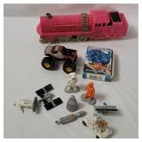 Toys, Astronaut Figures, Over Power Card Game