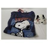 Snoopy Shirt W/ Tag Size X L & Plush