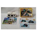 Lego Camper 60283 & Motorcycle 31135