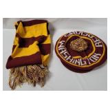 Washington Redskins Hat & Scarf
