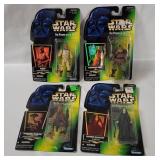 4 Star Wars Potf Figures - Hammerhead, Emperor