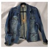 Faded Glory Denim Jacket Size 18