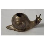 Brass Snail Candle Holder Japan