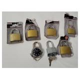 New Padlocks - Combo & Keyed