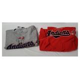 2 Mlb Indians Shirts W/ Tags Size X L