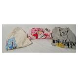3 Shirts W/ Tags Size X L & 2 X- Shrek, Care Bears
