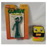 Tweety Bird Watch & Gumby Bendy Figure